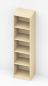Preview: Aktenschrank - 1 Tür - (40/50/60cm x 200cm x 44cm)